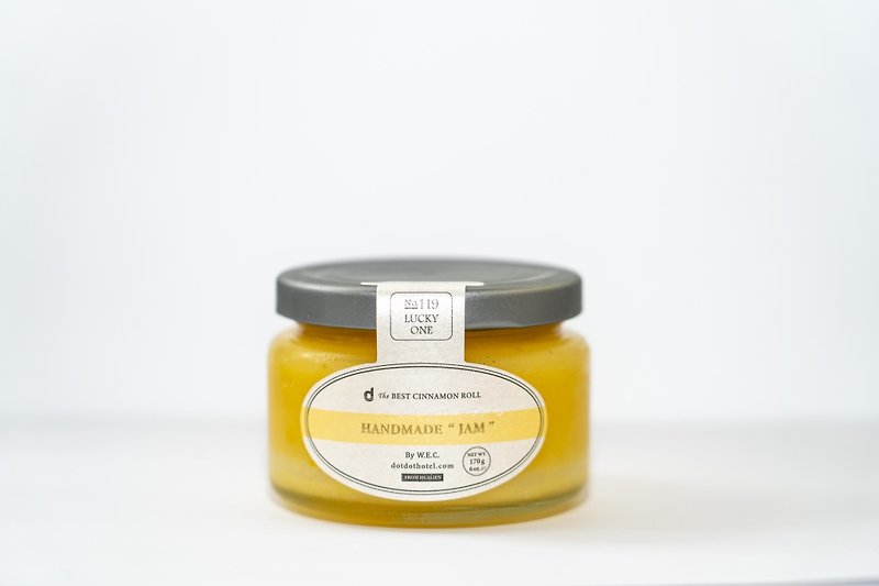 [Family Number] Handmade Lemon Curd Sauce 170ml - Jams & Spreads - Fresh Ingredients Yellow