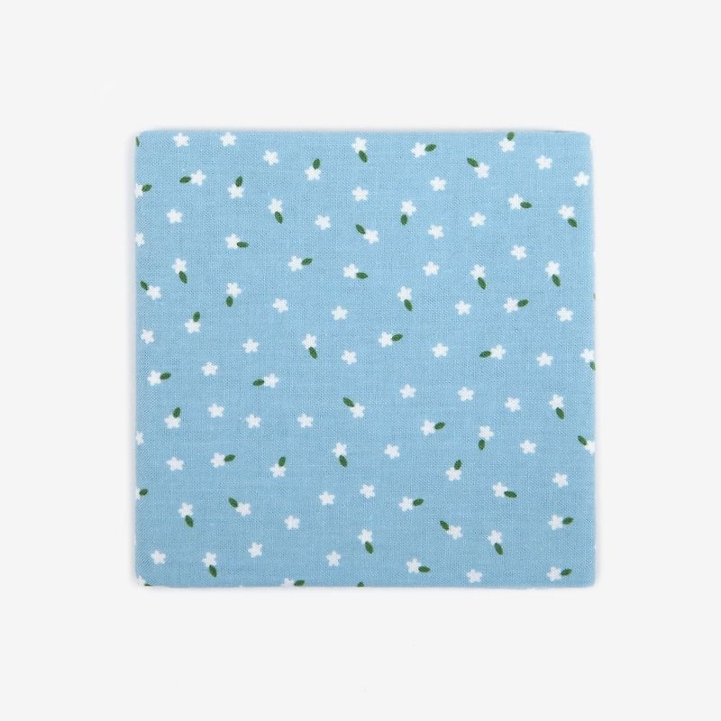 Dailylike Nordic style handkerchief 25 blooms, E2D29670 - ผ้าเช็ดหน้า - ผ้าฝ้าย/ผ้าลินิน สีน้ำเงิน