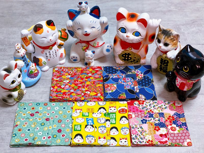 招財貓的殿墊 不包括招財貓 - 其他 - 棉．麻 多色