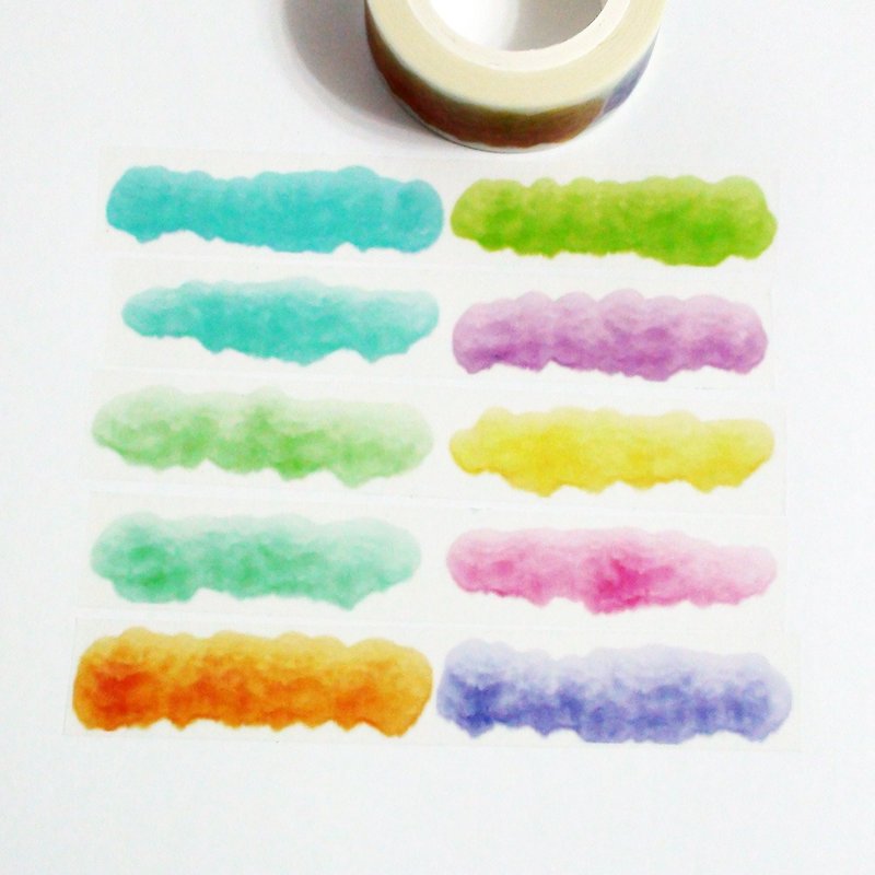 Sample Washi Tape Candy Cloud - มาสกิ้งเทป - กระดาษ 