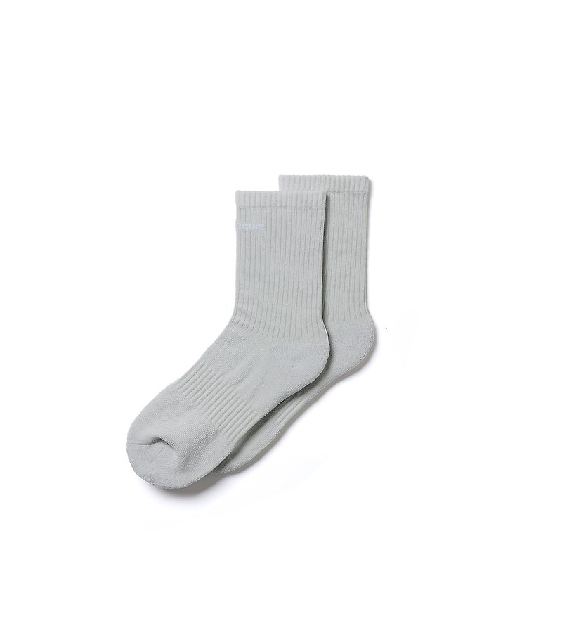 Limpid White - Essential casual socks - ถุงเท้า - ผ้าฝ้าย/ผ้าลินิน 