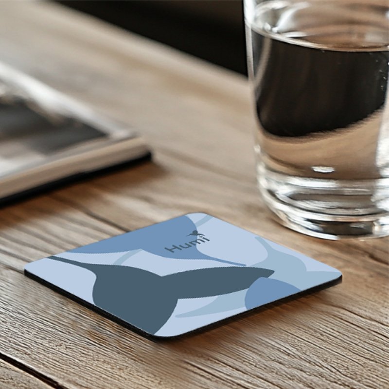 【Square Absorbent Coaster】 Daily Essential / Stylish Home Decor / Office Accesso - Coasters - Rubber 