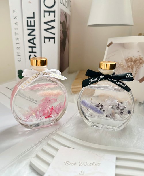 Piggy Candle韓式香氛蠟燭 婚禮小物-浮游花擴香瓶
