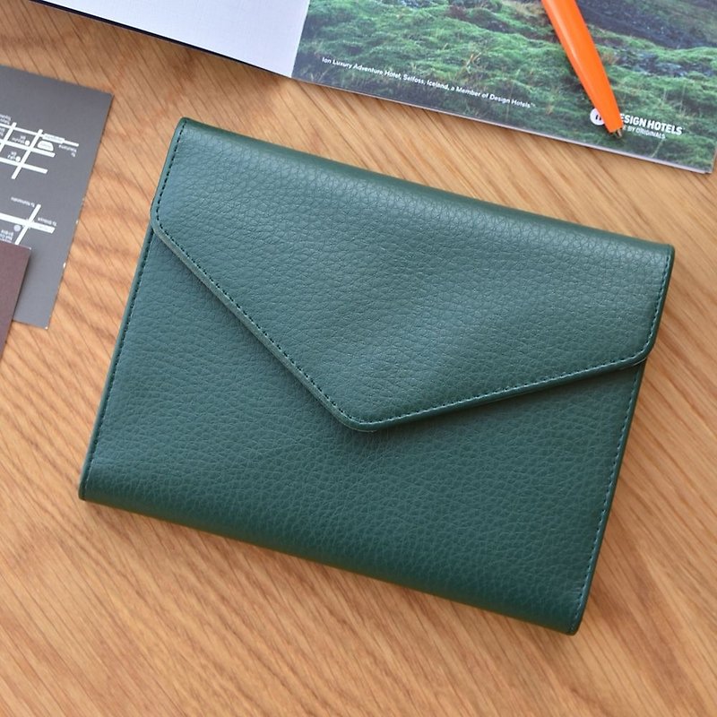 2018 Collector Zhou Zhi (Static) - Forest Green, PPC94072 - Notebooks & Journals - Genuine Leather Green