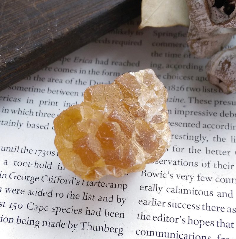 Fluorite  江西產地 黃螢石 天然礦石 原礦 - 擺飾/家飾品 - 其他材質 