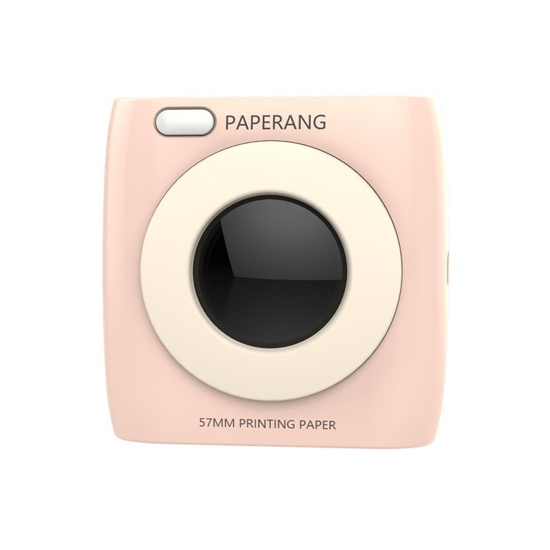 [Christmas Gift] Paperang Second Generation P2 Pocket Printing Elf-Meow Meow Machine-Retro Pink - Gadgets - Other Materials White