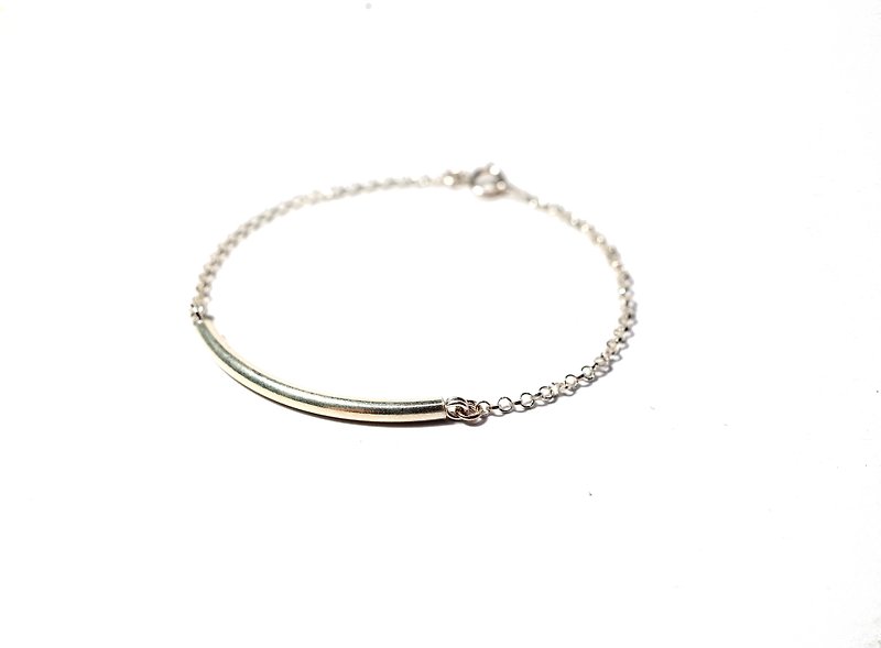 Silver925 Bracelet - สร้อยข้อมือ - เงินแท้ สีเทา