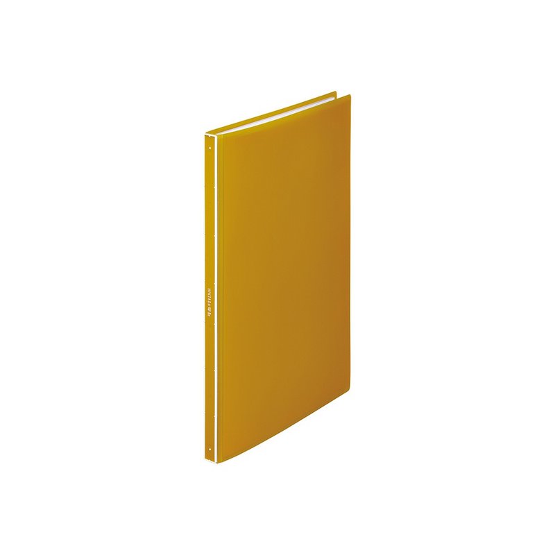 【KING JIM】HIKTAS 40 Pages Folder A4 Yellow - Folders & Binders - Plastic Yellow