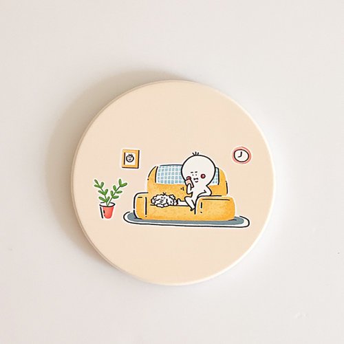靠伯伯近一點BoBoo 杯墊 | Let's relax ! 放鬆一下吧
