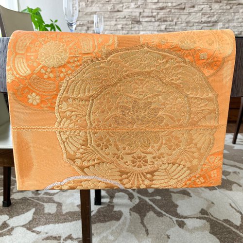 豪華 着物の帯のテーブルランナー 正絹100% - ショップ Japanese 豪華 着物の帯のテーブルランナー 正絹100% - ショップ Japanese