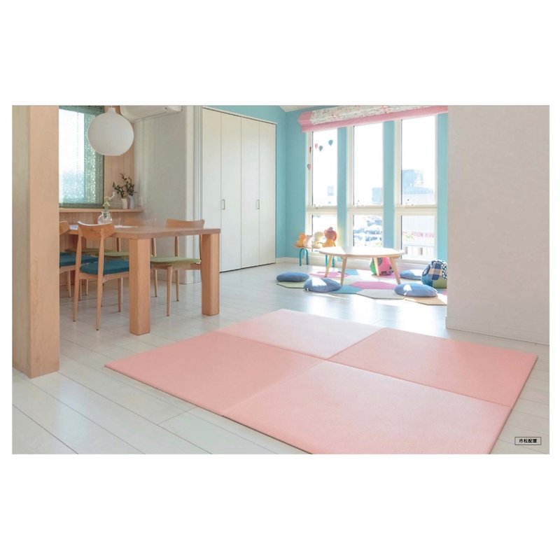 寶寶系列－蜜桃  兩片組 - 地墊/地毯 - 塑膠 粉紅色