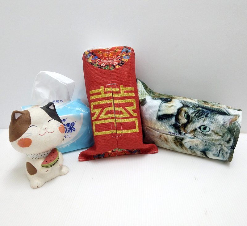 Customized tissue paper cover, tissue paper box cover, paper towel cover, custom-made tissue paper box, cloth cover, souvenir - Tissue Boxes - Other Materials 