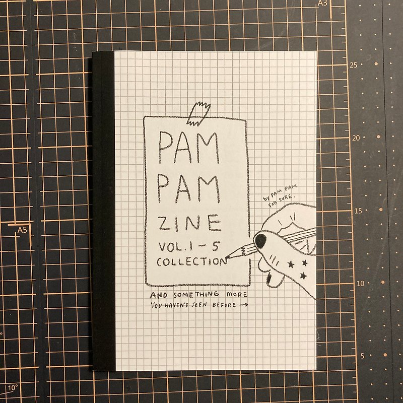 Pam Pam Zine vol.1-5 Best Collection - Indie Press - Paper 