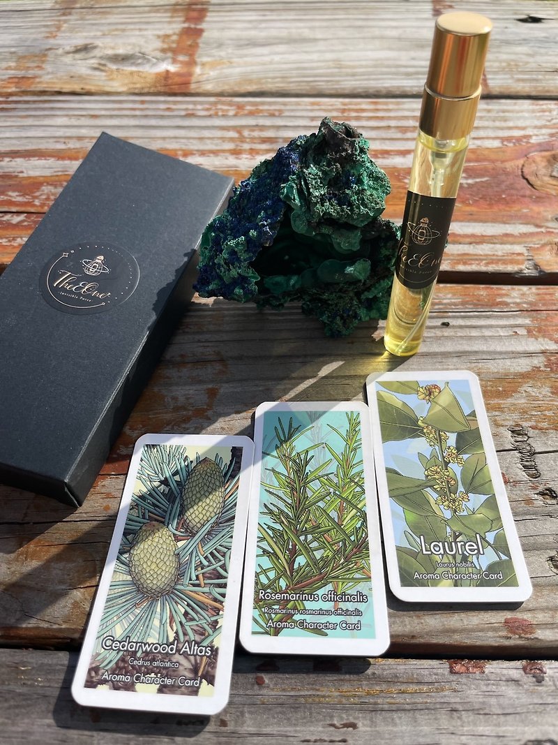Orchid Island Plant Card Divination [Contains 10ml of Lucky Perfume & 10ml of Exclusive Emotional Solution Roll-on Oil] - Candles/Fragrances - Other Materials 