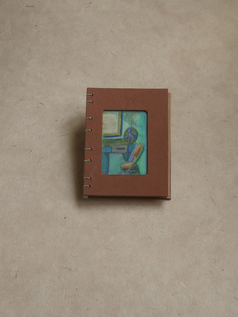 手工書/手工繪畫筆記本/手工裝訂/日記本 - 筆記本/手帳 - 紙 