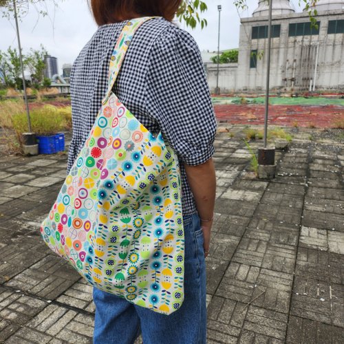 MA MA手作拼布 普普風流浪包 Hobo bag 單掮包