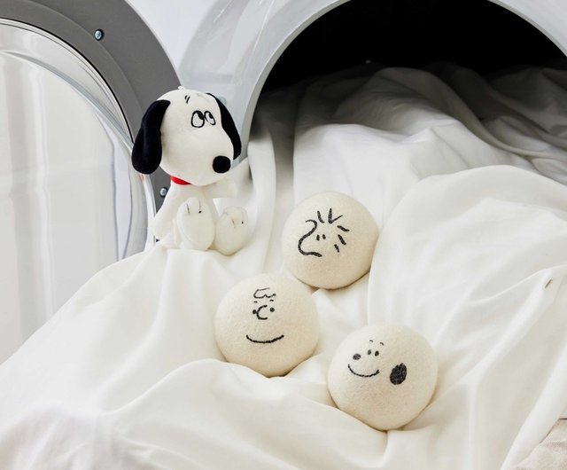 SNOOPY スヌーピー】乾燥ボール（1箱3個入り・繰り返し使える） - ショップ TLCSTORE 洗濯洗剤 - Pinkoi