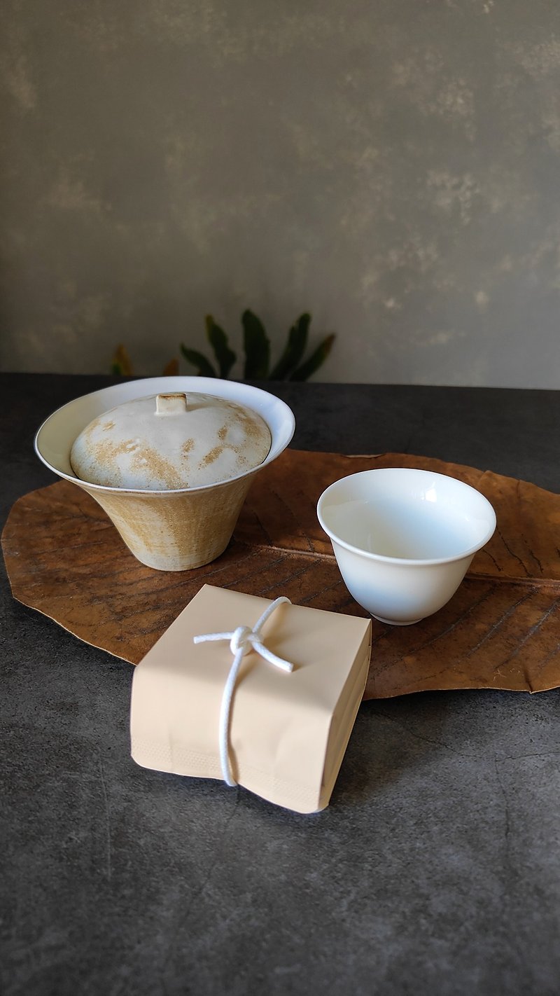 3 kinds of Phoenix Dancong tea bowl set - ชา - กระดาษ ขาว