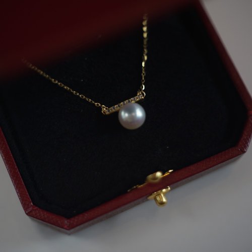 Né jewelry & life 彼岸 平衡木珍珠項鏈