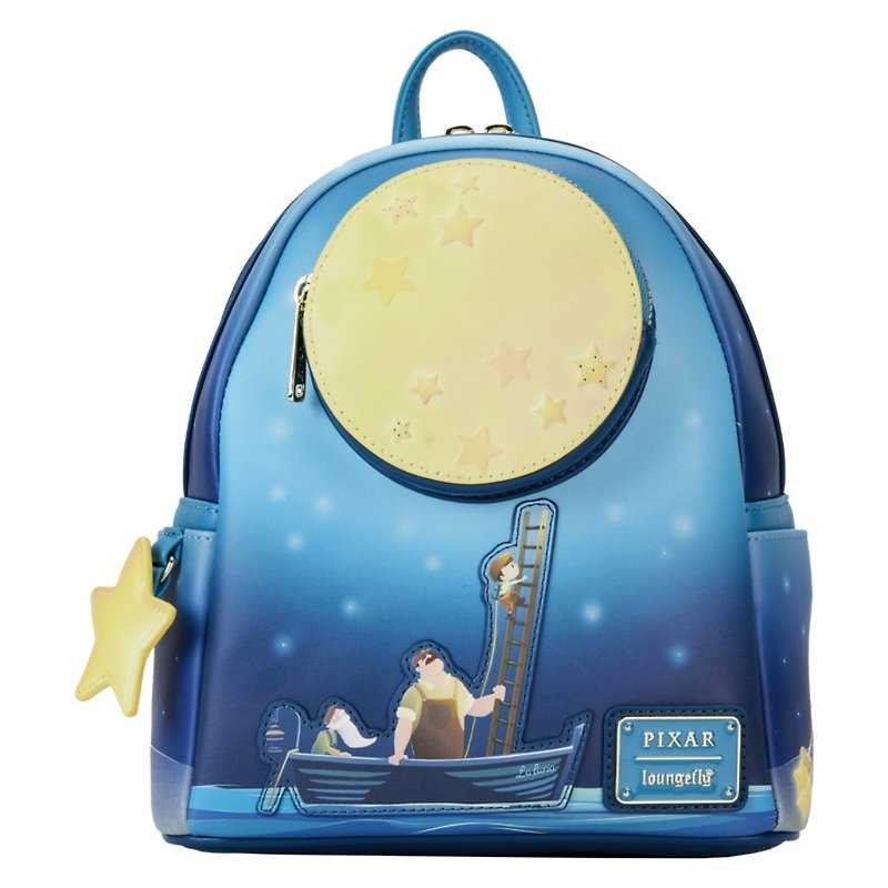 Loungefly Pixar La Luna Glow-in-the-Dark Mini Backpack - Backpacks - Faux Leather Blue