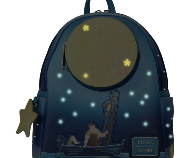 Loungefly ポルカ ミニーちゃん ブルー ドット リュック バック