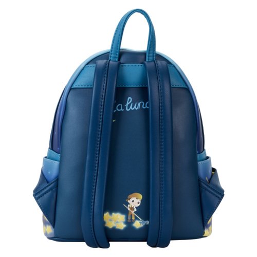 Loungefly ポルカ ミニーちゃん ブルー ドット リュック バック