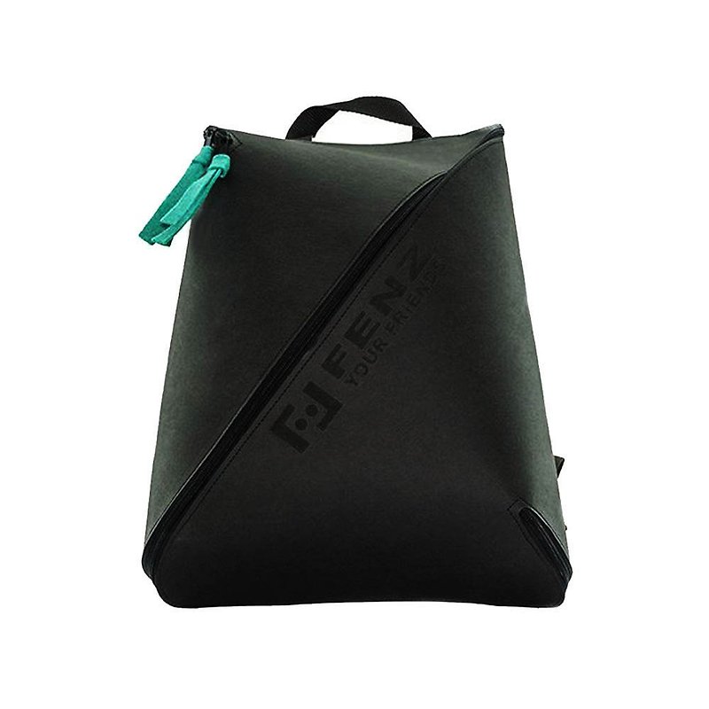 FENZ Fiber Paper backpack_Black - Backpacks - Paper Black