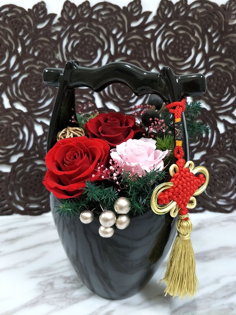 l Auspicious and Ruyi Celebrate the Spring Festival and New Year Flower Gift l*Spring Festival*New Year*New Year*No Withering Flowers*Eternal Flower - Plants - Plants & Flowers 