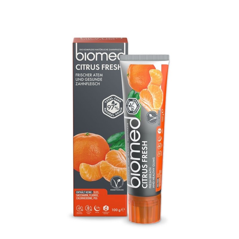 【Biomed】Pomelo Orange Toothpaste (100g) - Toothbrushes & Oral Care - Other Materials 