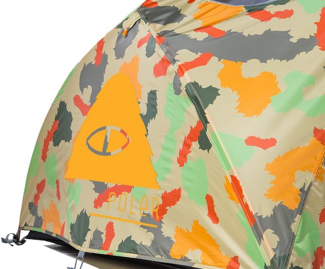 POLER TWO MAN TENT Two-person Tent Mustard Camouflage