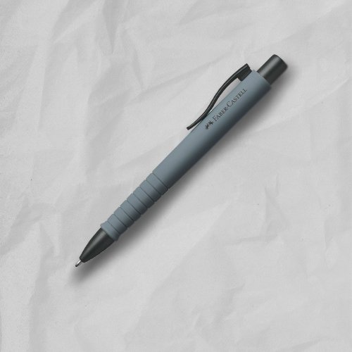 文聚 【Faber-Castell】都會樂活原子筆XB-灰色 (原廠正貨)