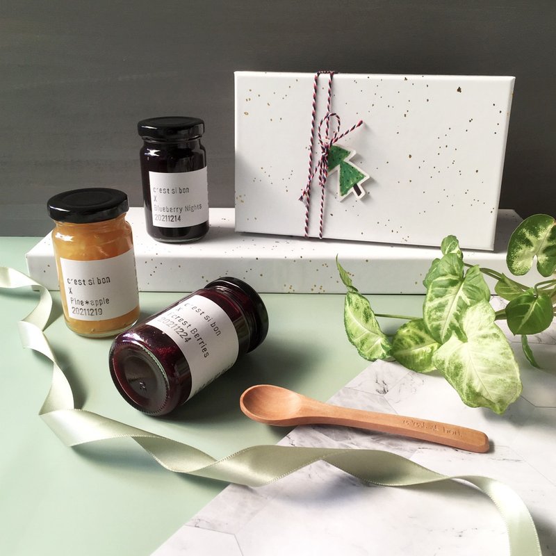 Handmade jam | Daily three-in-one gift box set - Jams & Spreads - Fresh Ingredients 