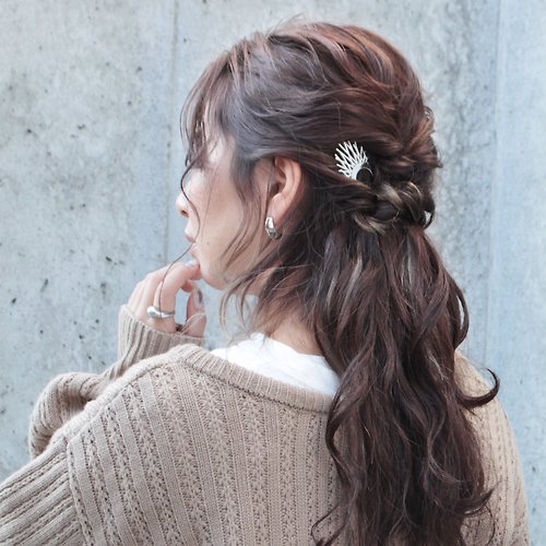 sandaime bankin-ya KANZASHI Hair pin 【Aquarium / Shell】