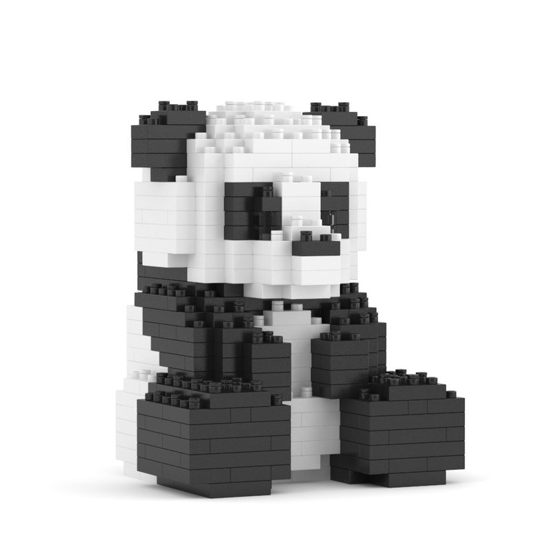 [New product launch] Pre-order. Mini Panda 01S patented screw building blocks - Other - Plastic 