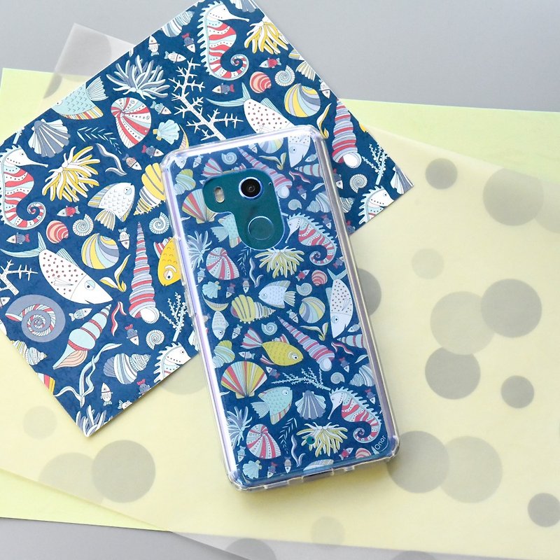 Animal【Wandering whale】Onor Crystals Phone Case - Phone Cases - Plastic Multicolor