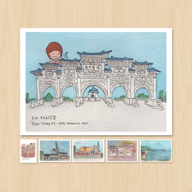 Northern Taiwan / Local Series / Postcard - การ์ด/โปสการ์ด - กระดาษ หลากหลายสี