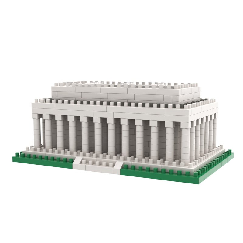 Archbrick 林肯紀念堂微積木 Nanoblock - 擺飾/家飾品 - 塑膠 多色