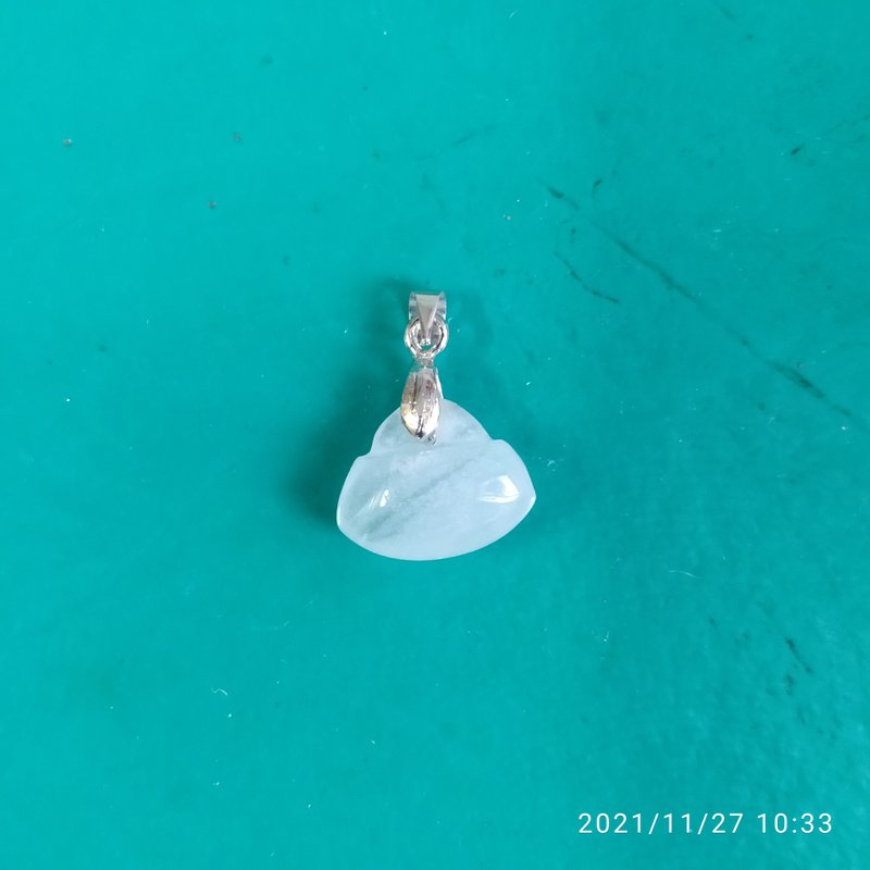 海藍寶小包包 - 吊飾/掛飾 - 寶石 