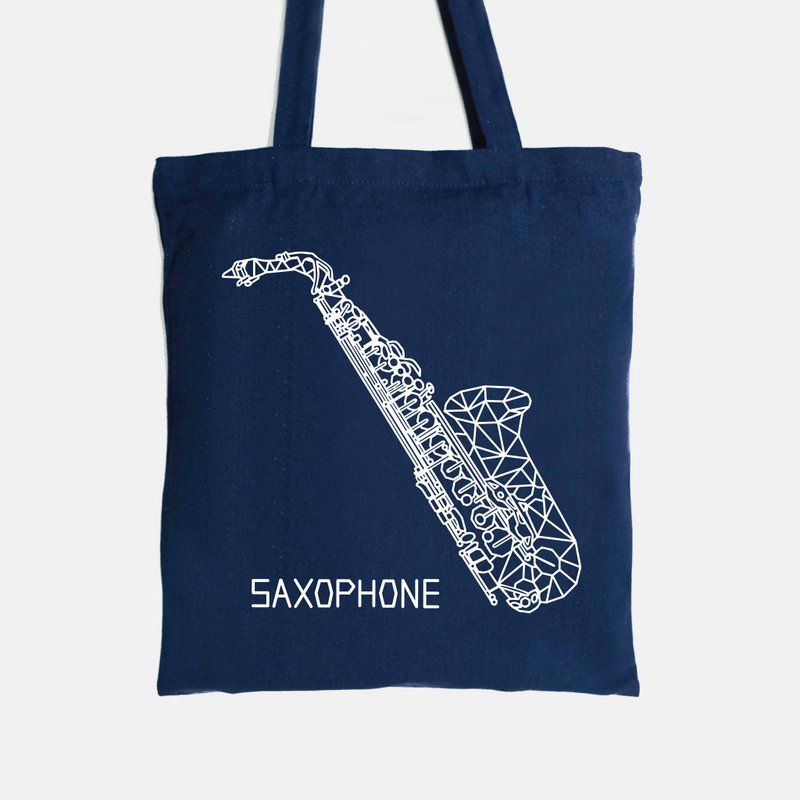 Instrument Bags-saxophone - กระเป๋าถือ - ผ้าฝ้าย/ผ้าลินิน สีดำ