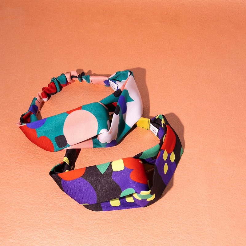 Twist headband / To Celebrate - Hair Accessories - Polyester Multicolor