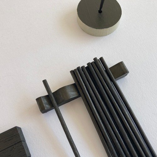 観象ミニ易入門セットblack／筮竹・算木・筮筒・太極・ケロク器 観象ミニ易入門セット／筮竹・算木・筮筒・太極・ケロク器