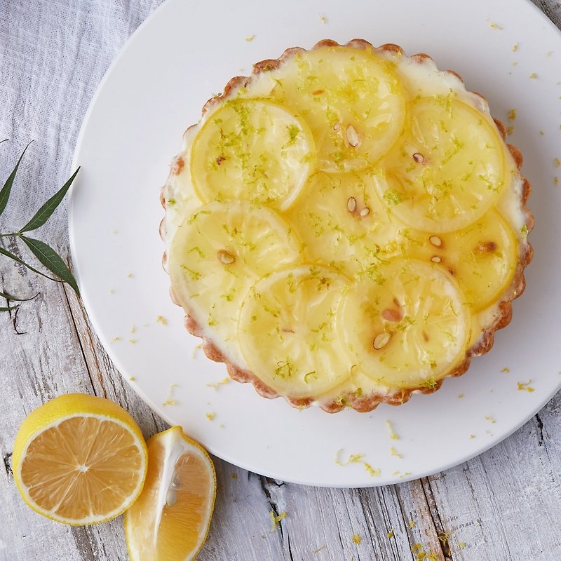 【LeFRUTA朗芙】法式經典檸檬塔 / 6吋 - 蛋糕/甜點 - 新鮮食材 黃色