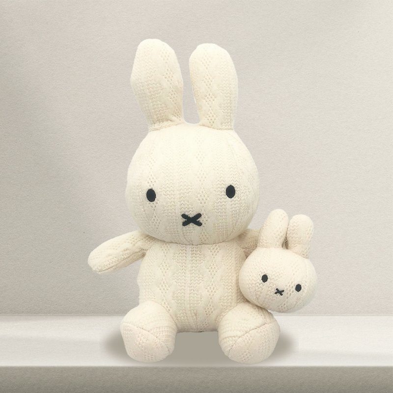 【MIFFY】針織娃娃系列 米白色 - 玩偶/公仔 - 棉．麻 白色