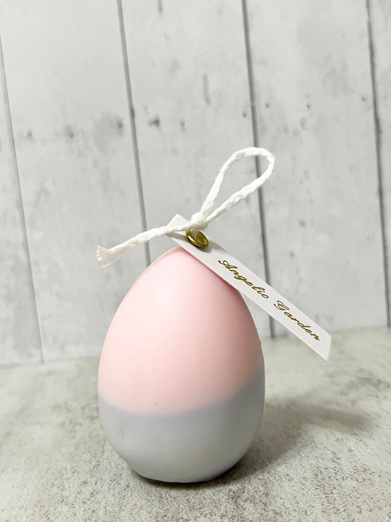 Easter Egg Candle - Candles & Candle Holders - Wax Pink