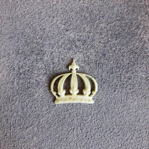 BlueIsland Miniature crown kraft applique Embellishment trim supplies 35*30mm