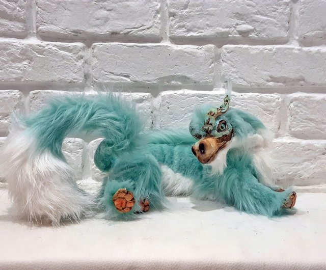 ドラゴンアートドール、OOAKアニマルリアル、ファンタジークリーチャー