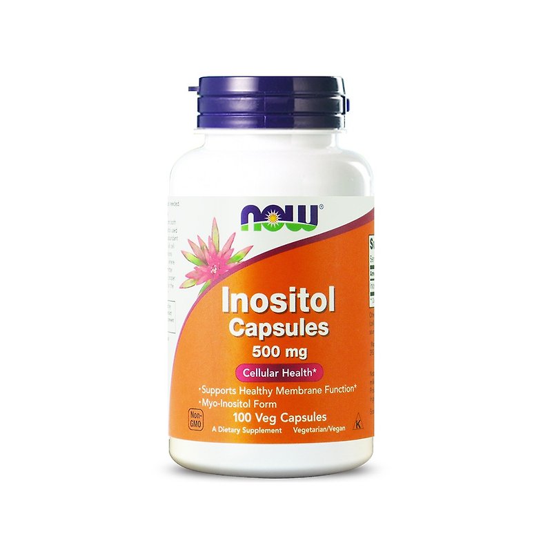 NOW Jian Er Ting Inositol 500mg (100 capsules/bottle) - Health Foods - Other Materials 