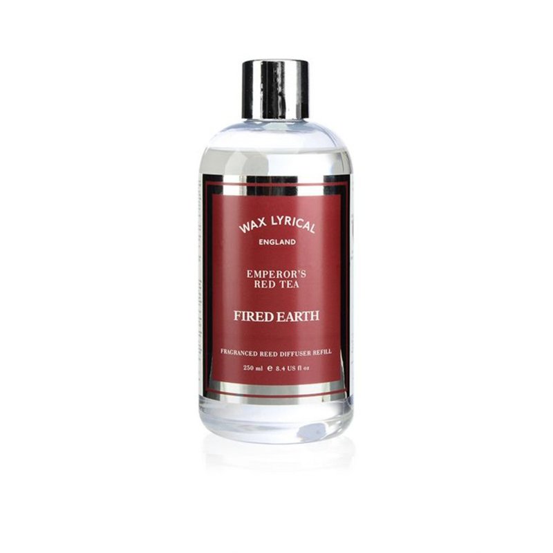 英倫香氛Fired Earth系列 皇家紅茶(補充瓶)250ml - 香氛/精油/擴香 - 塑膠 紅色