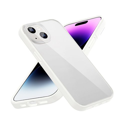 VOYAGE-CASE SHOP VOYAGE 超軍規防摔保護殼-Pure Sport 純白-iPhone 15 Plus (6.7)