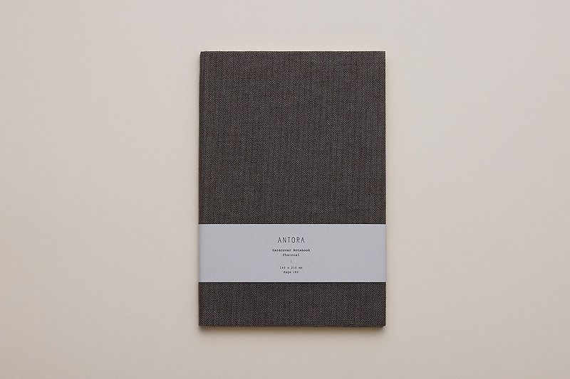 ANTORA  Hardcover Notebook / Charcoal - สมุดบันทึก/สมุดปฏิทิน - กระดาษ สีนำ้ตาล